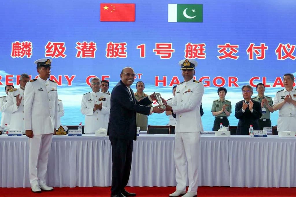 Pakistan commissions first Chinese submarine, boosting naval power amid regional rivalry