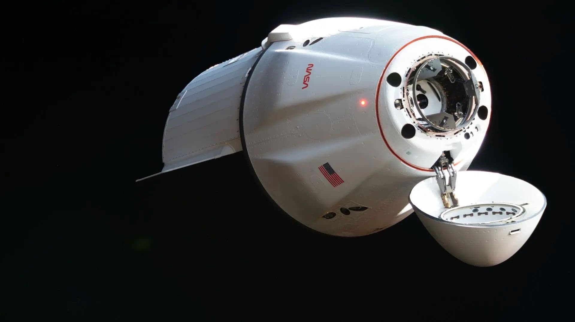 La capsule de fret de SpaceX quitte la Station spatiale internationale aujourd'hui