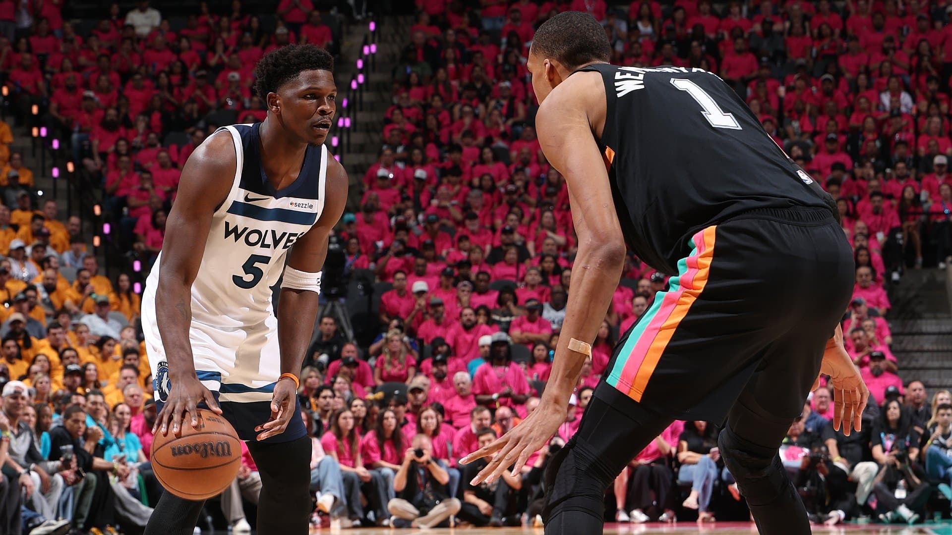Victor Wembanyama sets NBA block record in narrow playoff loss