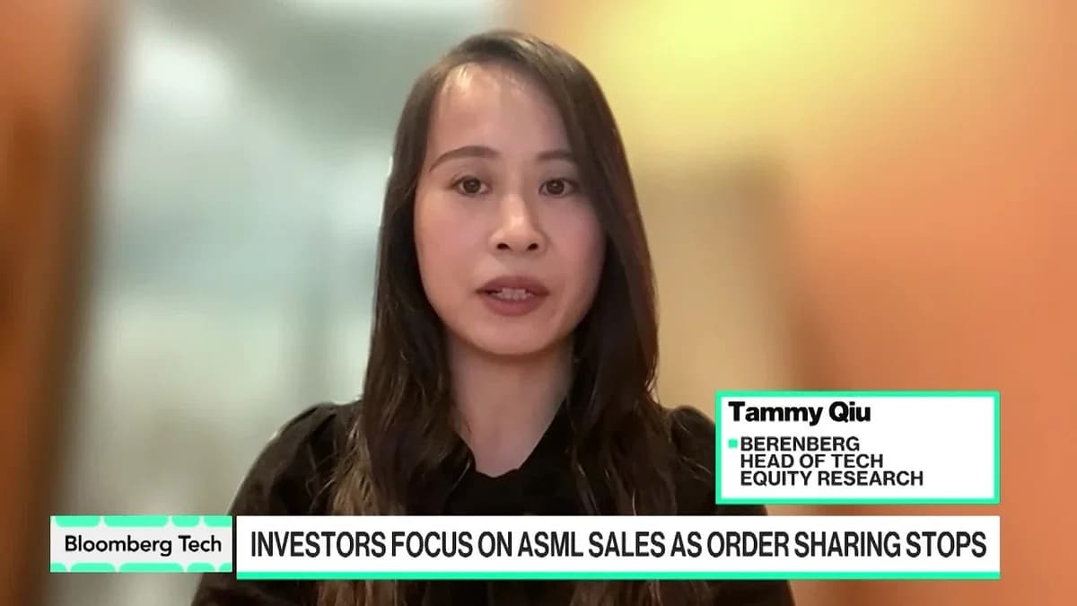 AI Boom Lifts ASML Sales Forecast, Boosting Profit Growth