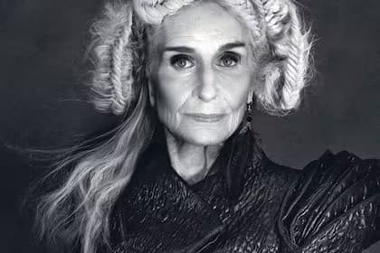 La industria de la moda despide a Daphne Selfe, la modelo récord de 97 años
