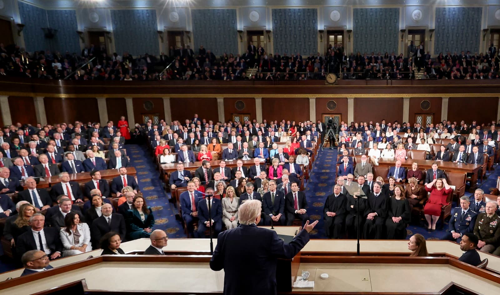 Trump destaca en su discurso la captura de Maduro y la liberación de presos políticos venezolanos