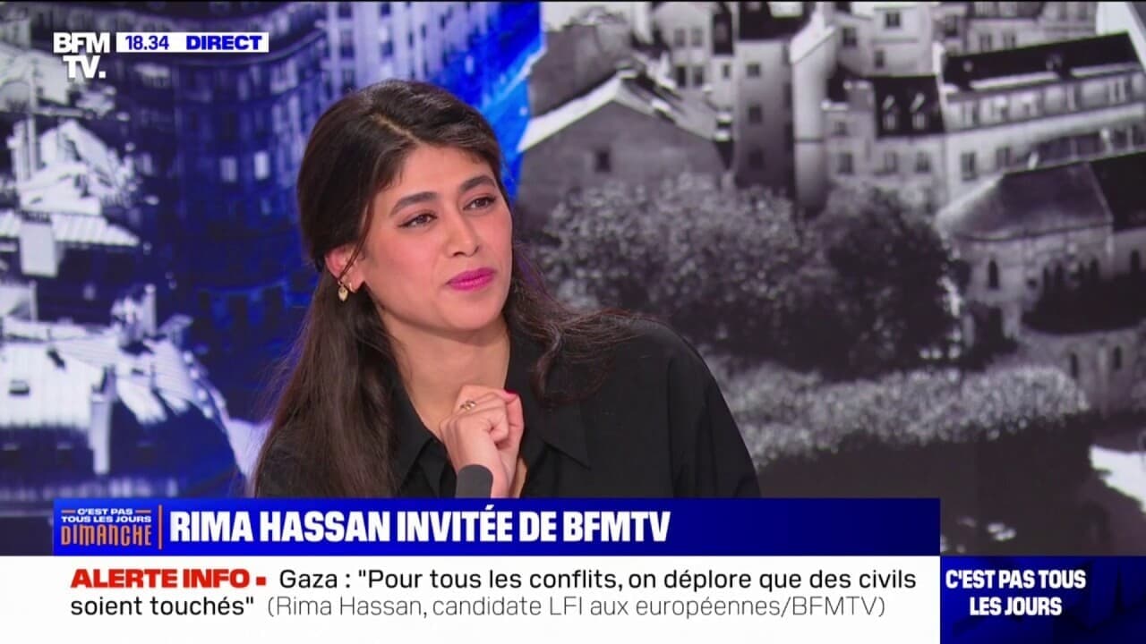 La France insoumise accuse BFMTV de diffuser de fausses informations sur Rima Hassan