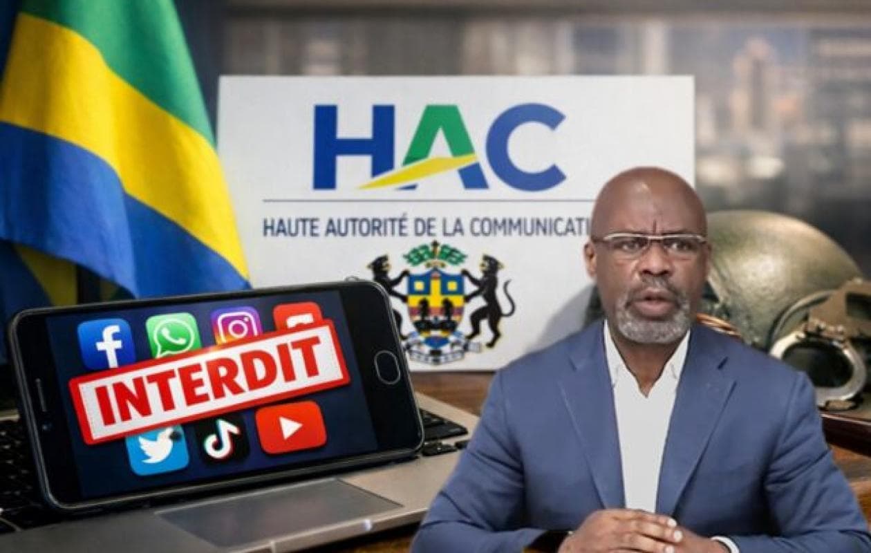 Gabon: La Haute autorité de la communication suspend les réseaux sociaux