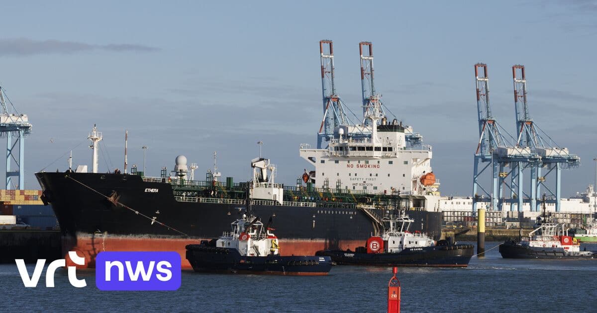 Belgische strijdkrachten enteren Russische schaduwtanker in Zeebrugge na militaire operatie