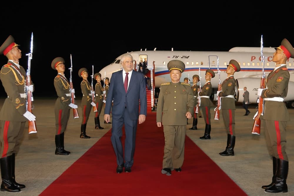 Russian Minister Visits North Korea for Security Talks