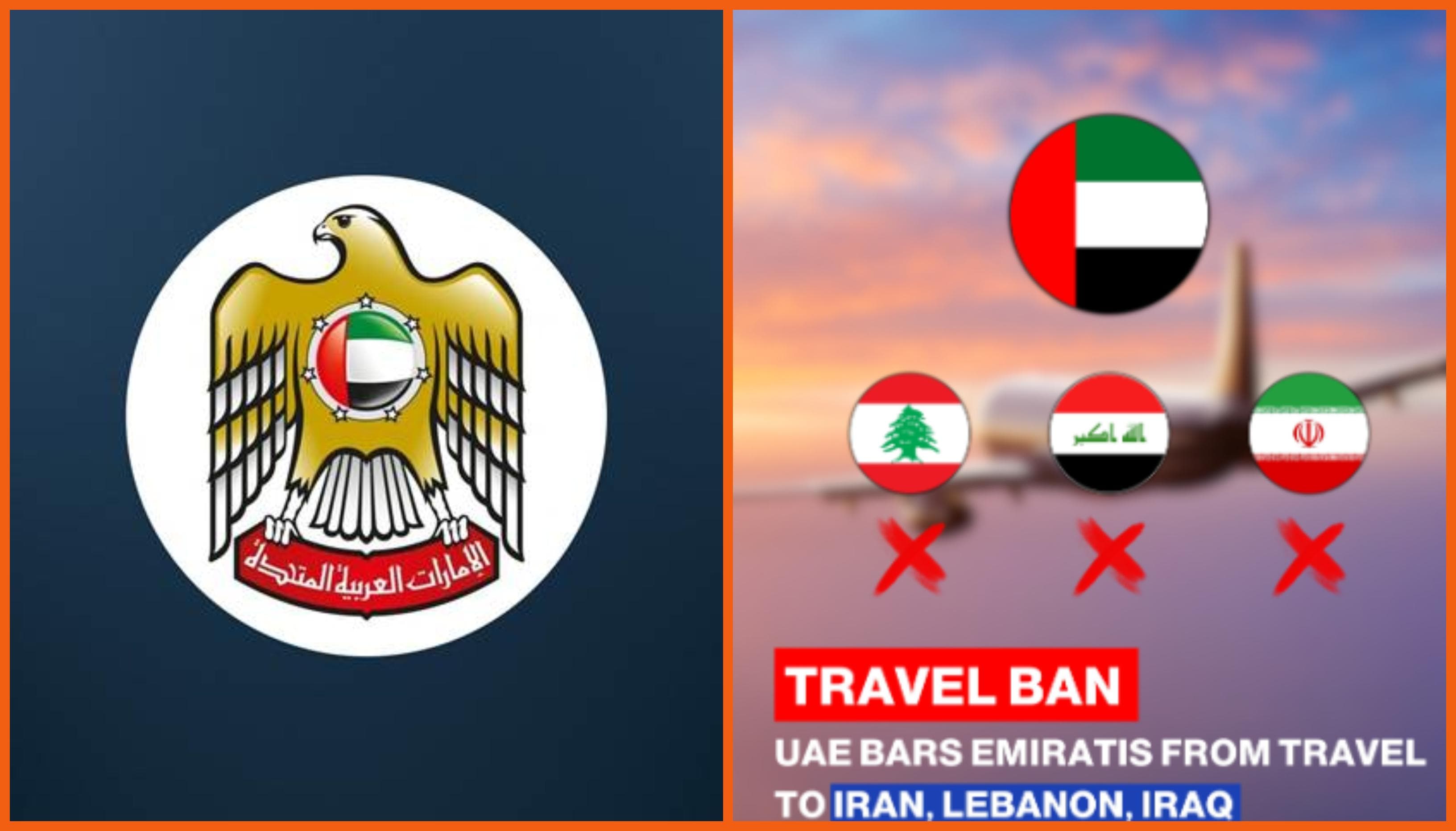 UAE Bars Travel to Iran, Lebanon, Iraq Amid Rising Middle East Tensions