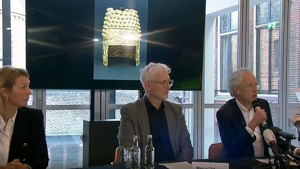2,500-year-old ancient golden helmet stolen from Dutch museum recovered