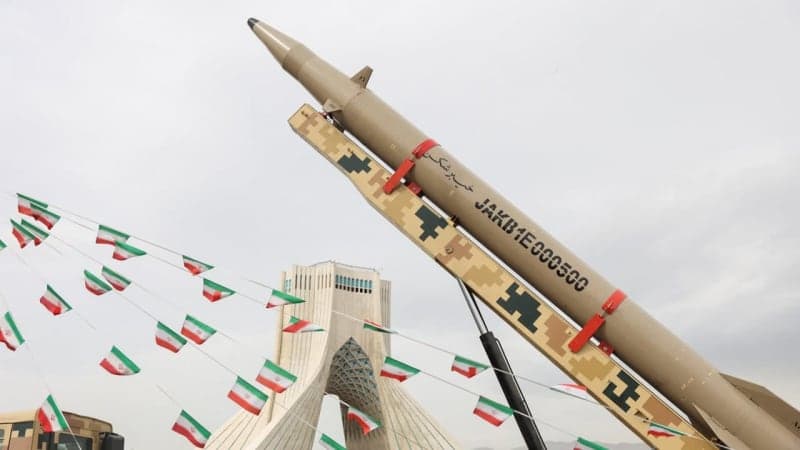 Iran Displays Downed Israeli Drones During Islamic Revolution Anniversary Amidst Protests