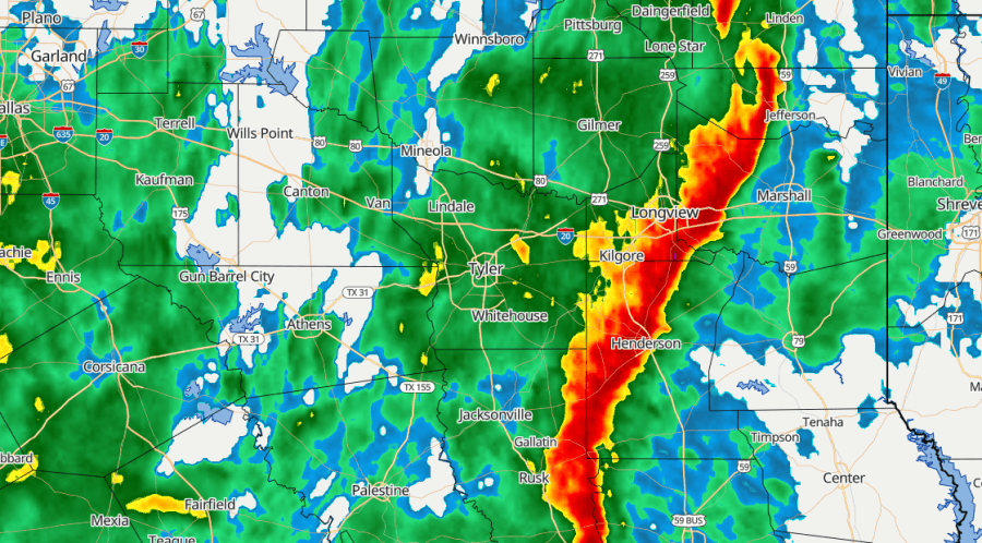 EF-1 tornado confirmed in Shelby County, Texas; brief touchdown causes minor damage