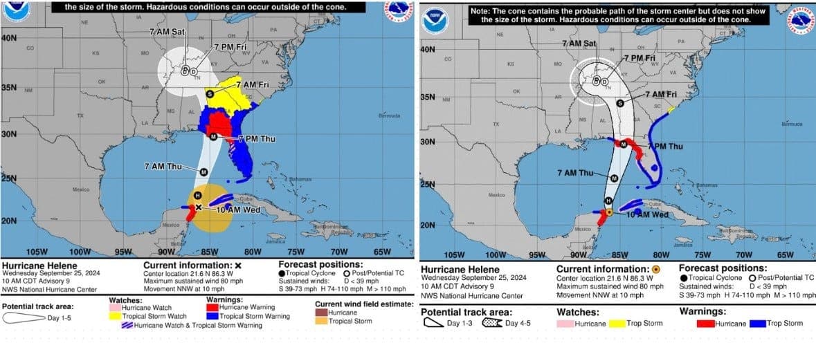 New hurricane warning system expands inland; sheriff seeks help in fatal hit-and-run