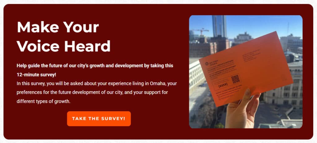 Omaha Seeks Resident Input on 20-Year City Plan Through New Survey