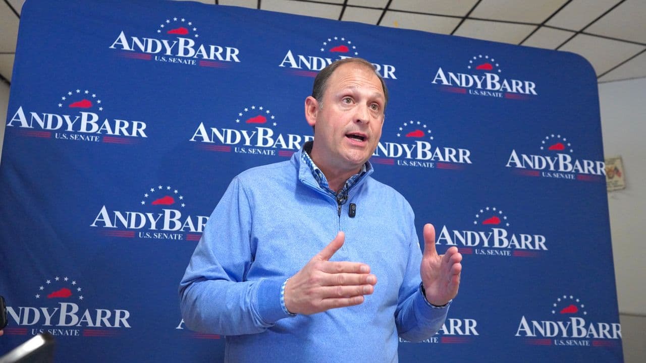 Trump endorses Andy Barr for Senate seat, urges rival Nate Morris to step aside