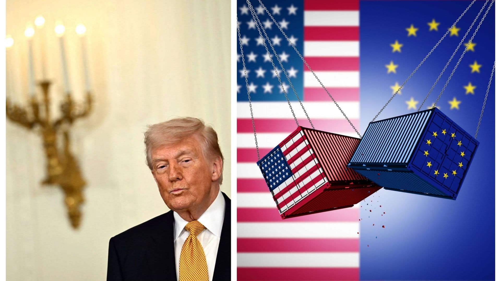 L'économie américaine s'est contractée au premier trimestre, Trump appelle à la patience