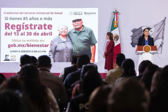 México lanza Servicio Universal de Salud para acceso a IMSS, ISSSTE y Bienestar