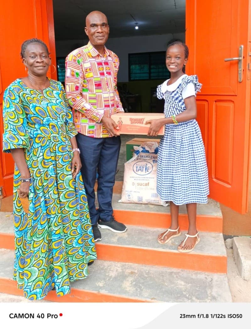 Côte d'Ivoire : Une coopérative scolaire offre des vivres au personnel durant Ramadan et Carême