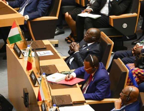 Côte d'Ivoire : Le Vice-Président Koné participe au 39e Sommet de l'Union Africaine et au Sommet Italie-Afrique à Addis-Abeba.