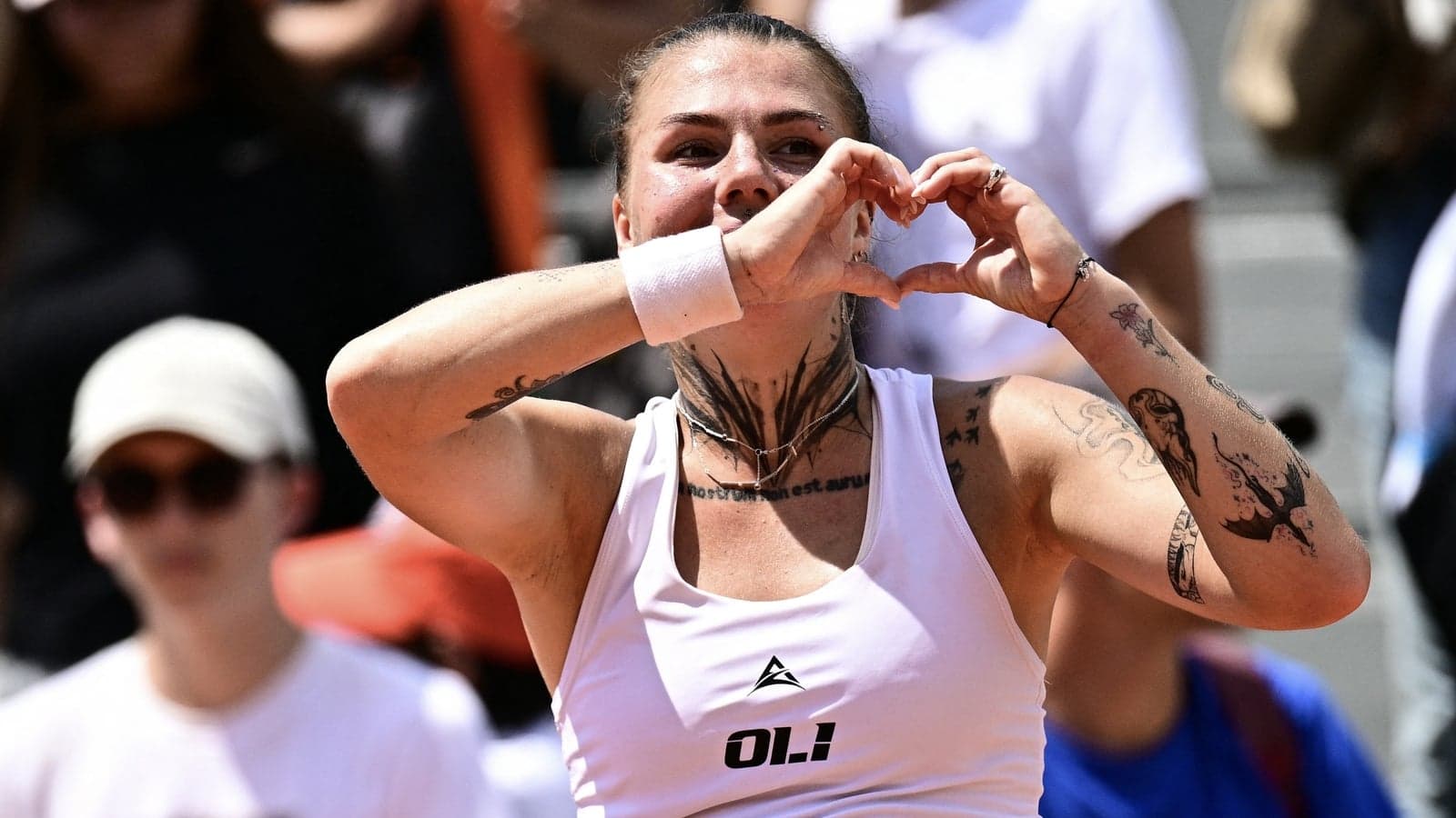 Une joueuse de tennis ukrainienne condamne ses collègues russes en plein Roland-Garros