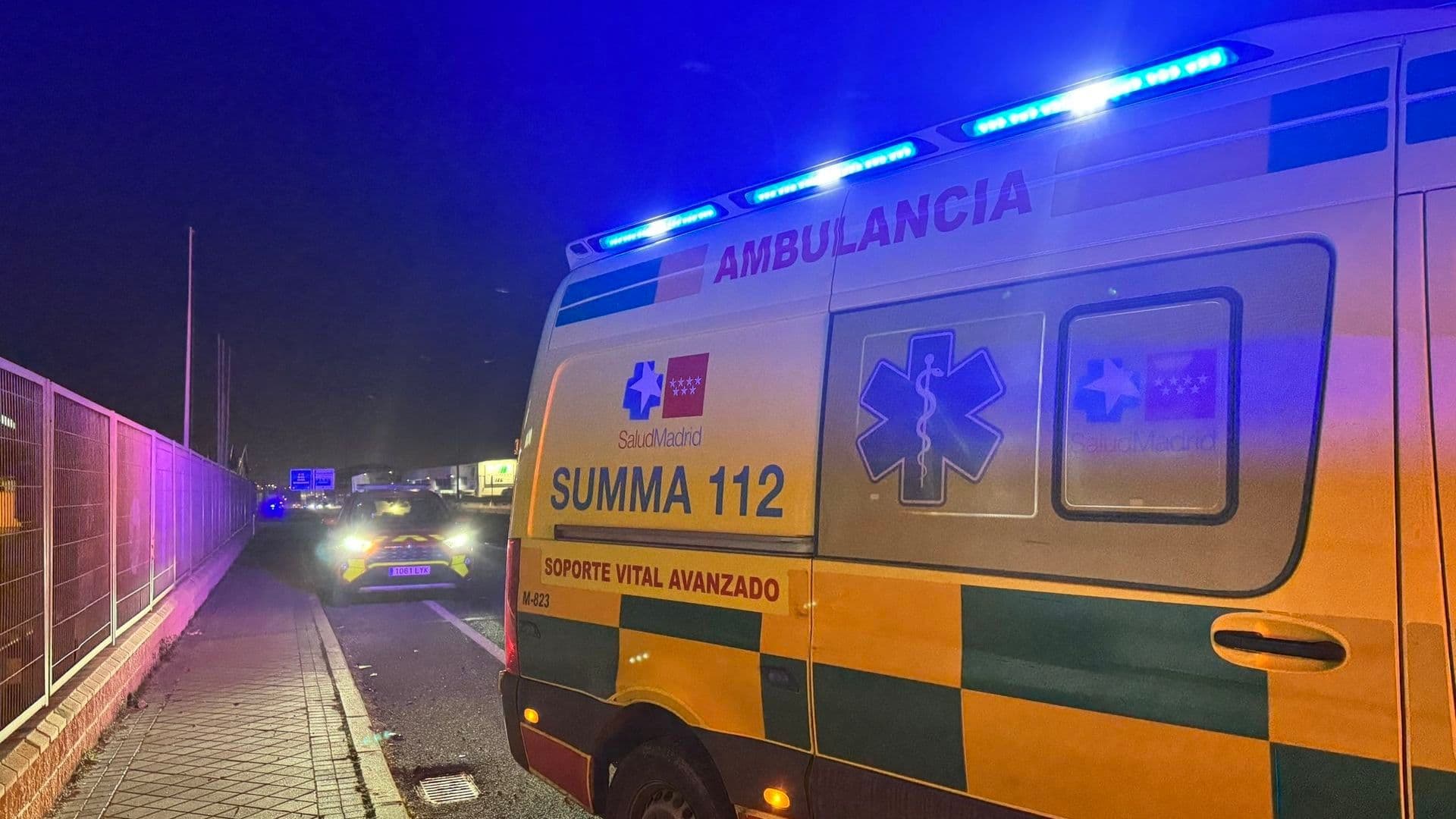 Muere atropellado un hombre de 30 años en la M-21 de Coslada