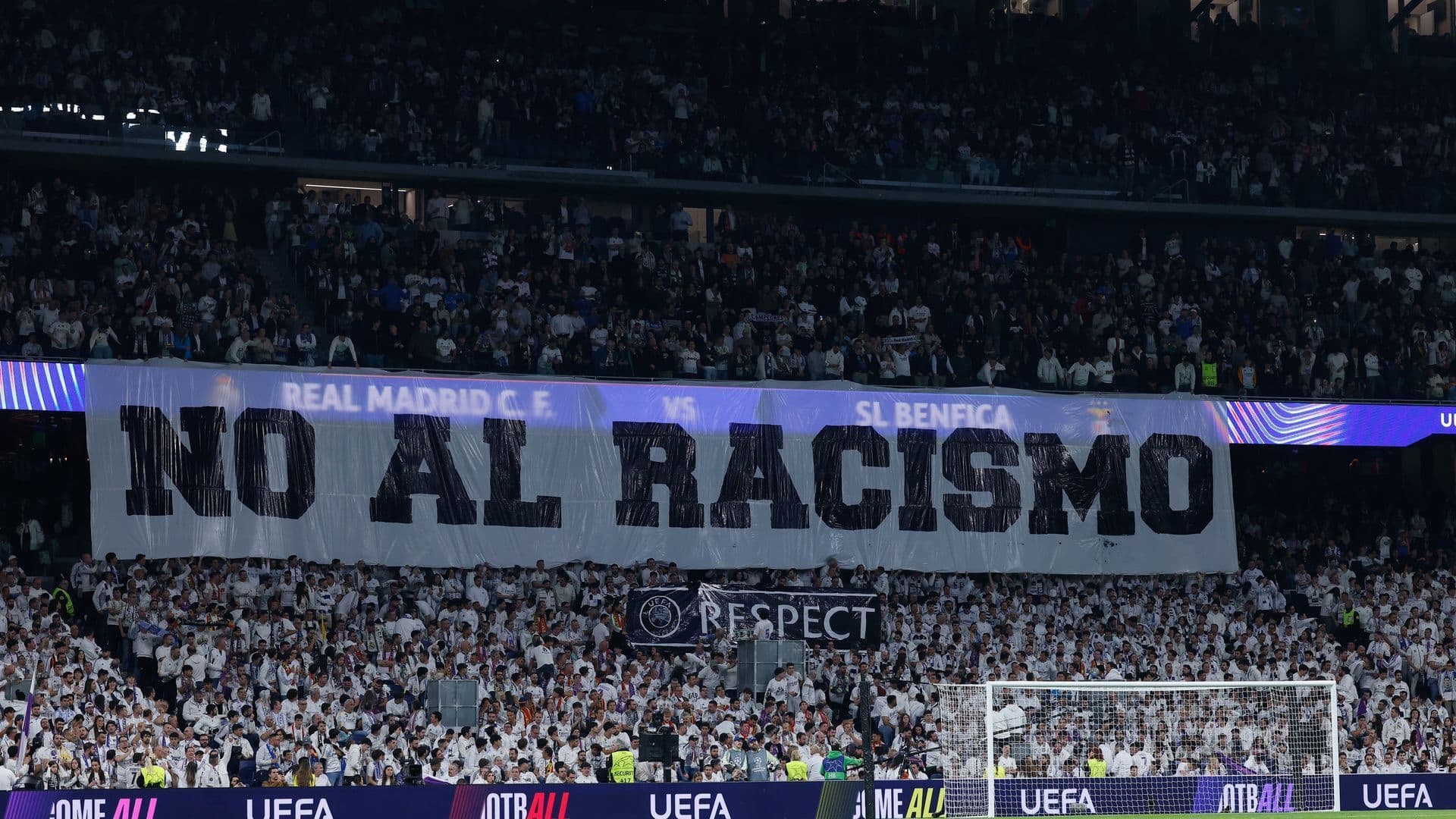 Real Madrid expulsa a socio por saludo nazi en partido contra Benfica