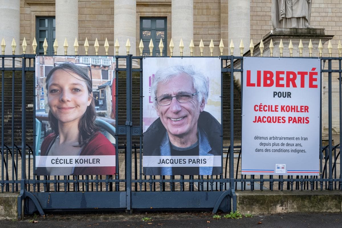 Deux Français détenus en Iran depuis 3 ans et demi sont enfin libres