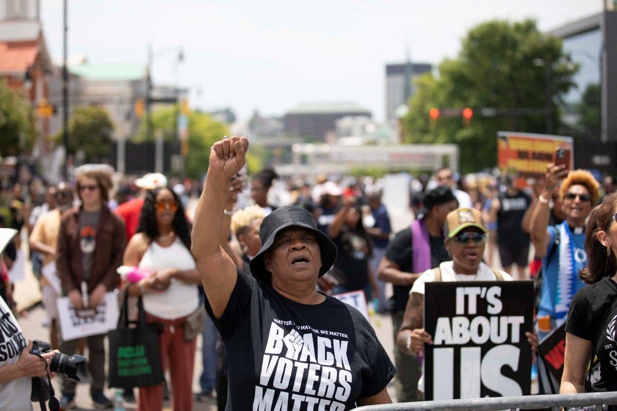 Civil Rights Activists Rally for Voting Rights Amidst Legal Challenges