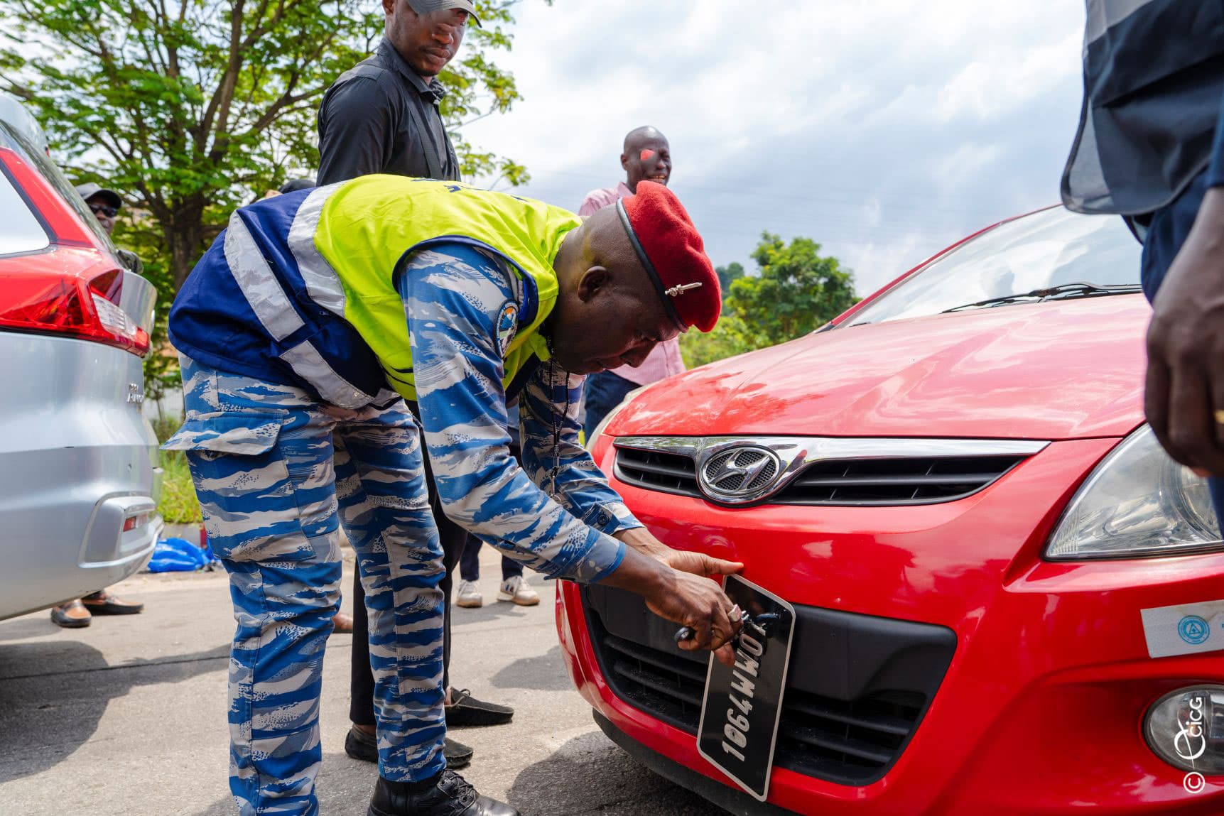 Côte d'Ivoire : Opération de répression contre les plaques d'immatriculation illégales à Abidjan