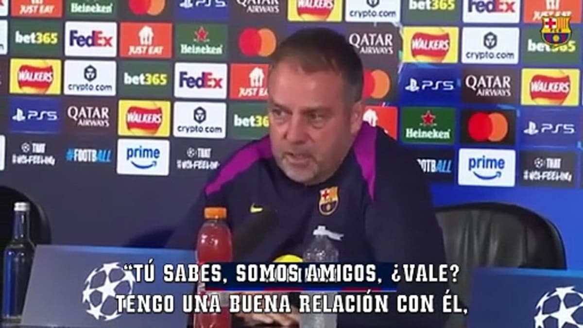 Flick espera que las elecciones y las palabras de Xavi no afecten al equipo ante el Newcastle