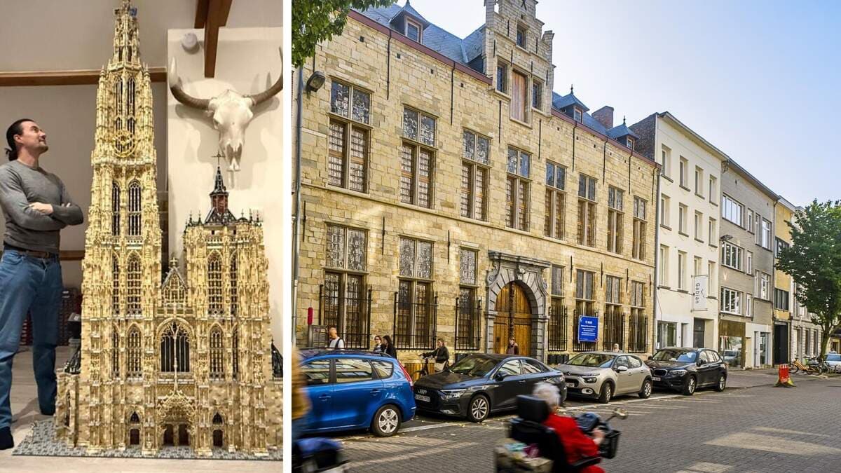 Mercator-Orteliushuis koopt Lego-replica van Antwerpse kathedraal