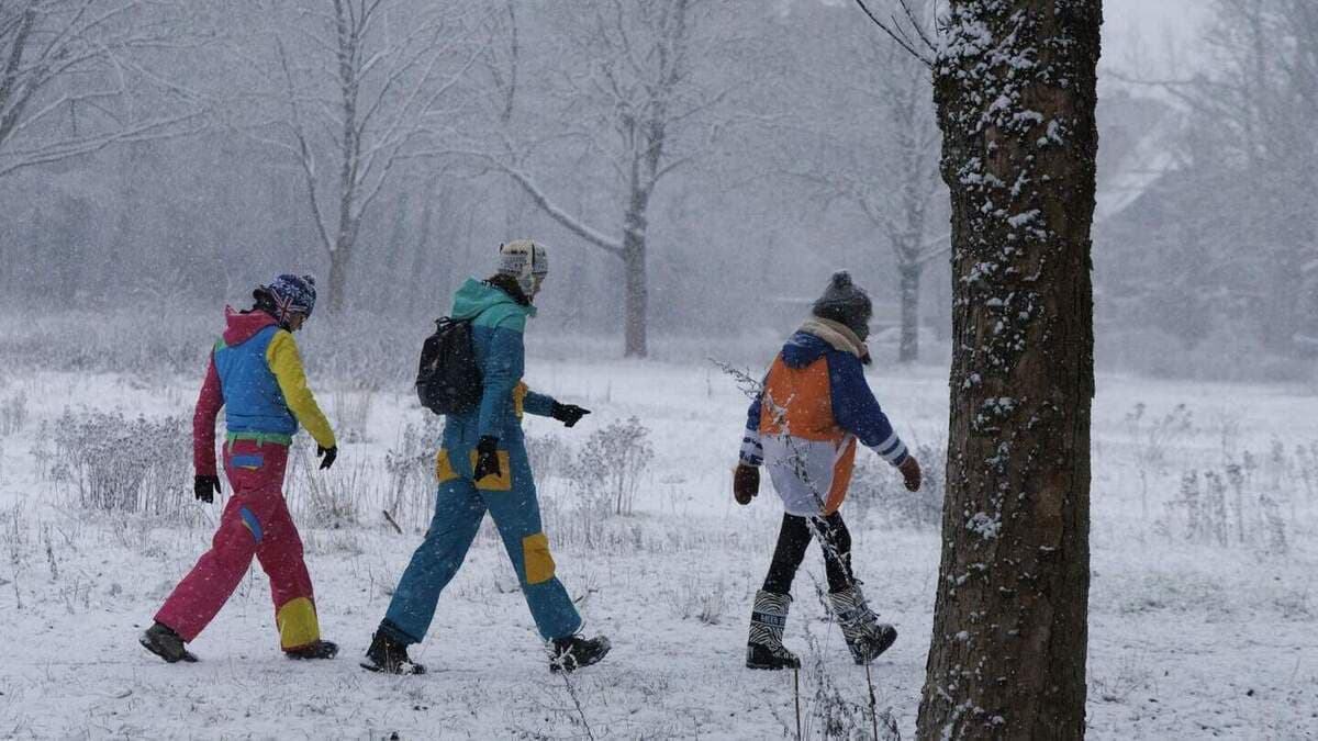 Wisselvallige start krokusvakantie met sneeuw, regen en hagel