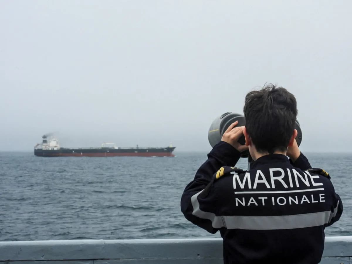 French Navy Boards Russian Oil Tanker in Atlantic