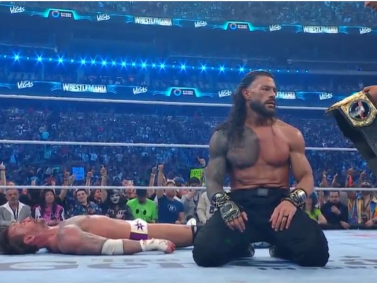 WrestleMania 42: Reigns retains title in epic clash with Punk, captures championship